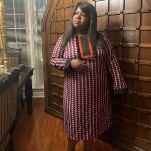 Multi media MIDI dress.